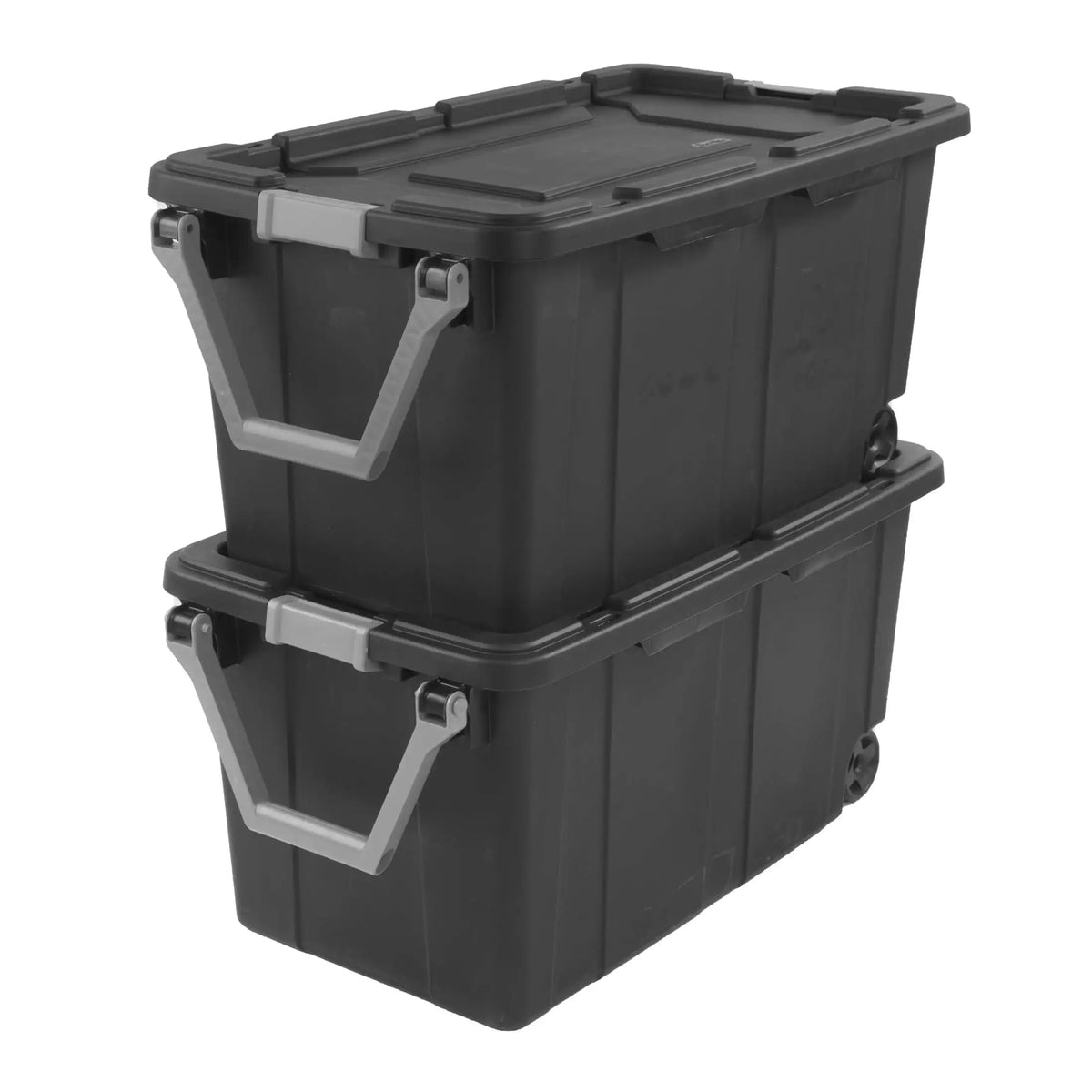 Sterilite Industrial Wheeled Plastic Storage Tote Container