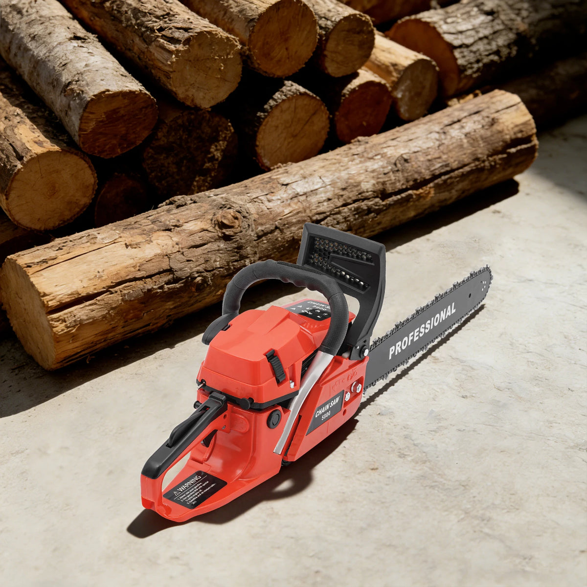 Professional Gas Chainsaw For Wood Cutting And Tree Trimming
