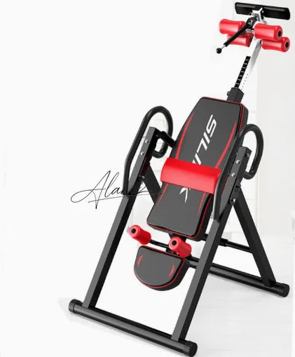 Gravity Inversion Table With Headrest for Back Stretching and Relief