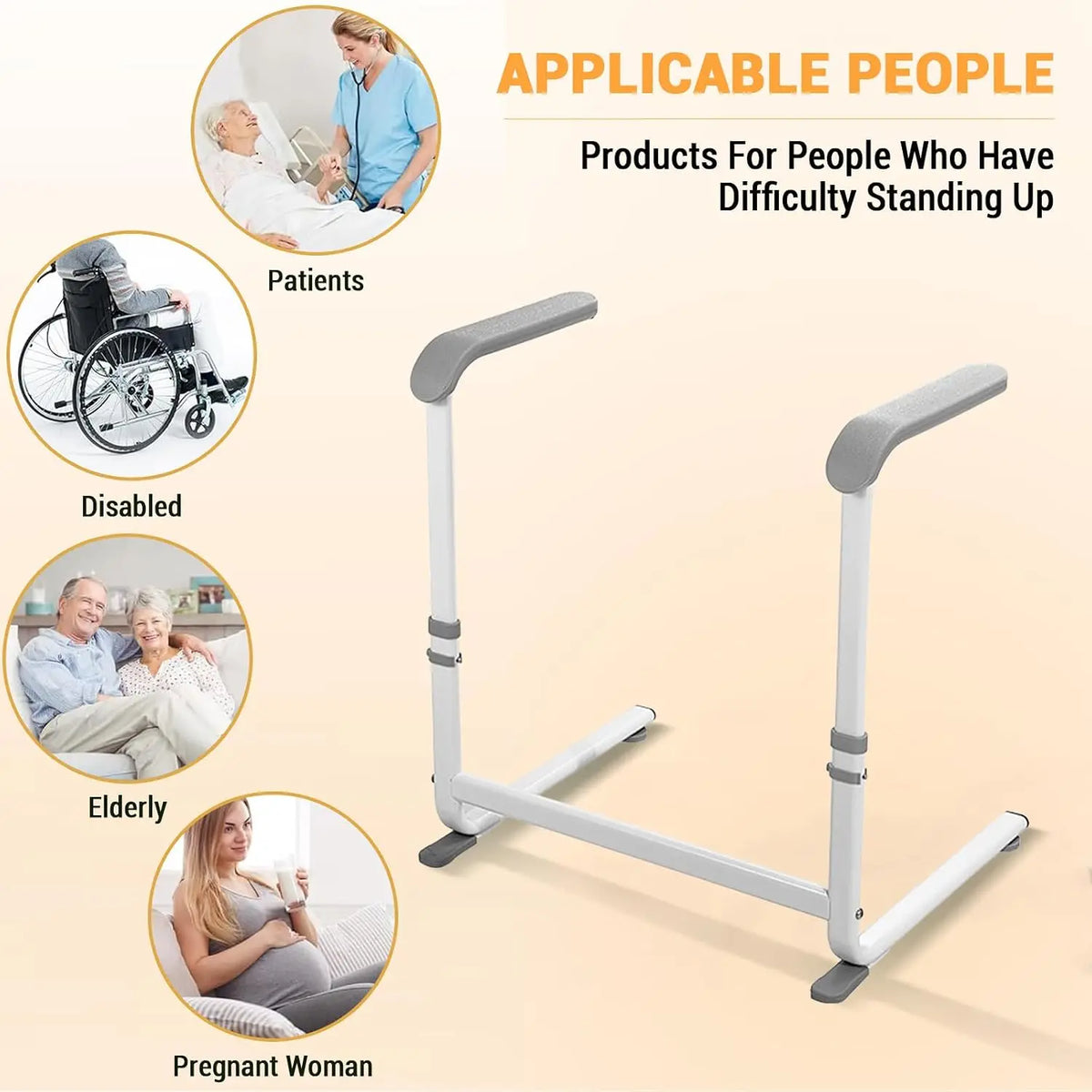 Sofa Armrest Stand Assist Rail for Safe and Stable Support