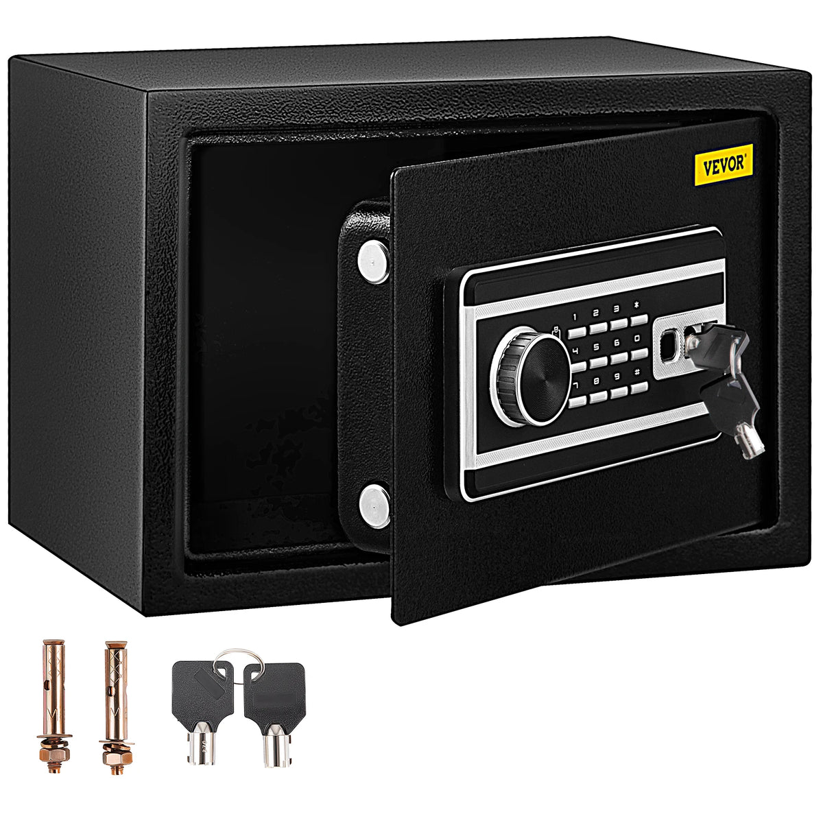 SucceBuy Fingerprint Safe Deposit Box With Digital Electronic Lock