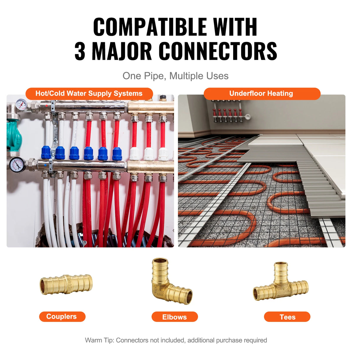 PEX Flexible Tubing For Potable Water Supply Systems