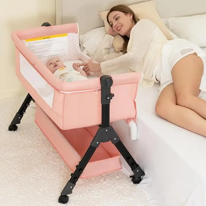 Three In One Portable Baby Bassinet Bedside Sleeper For Newborns