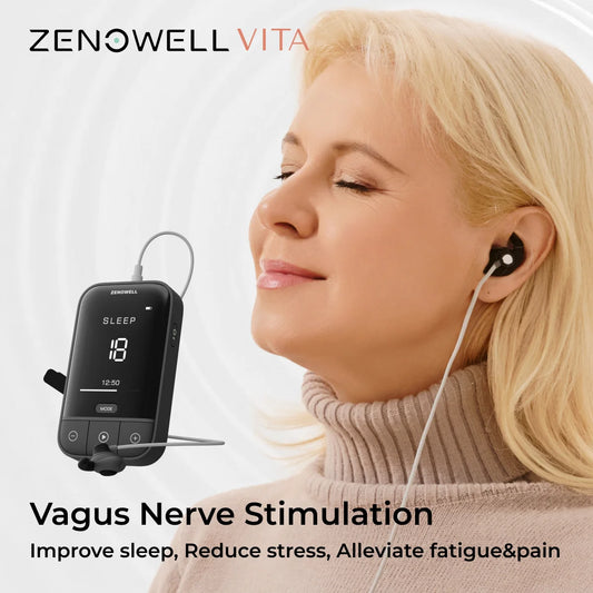 ZenoWell Vagus Nerve Stimulation Device For Deep Sleep Anxiety Relief