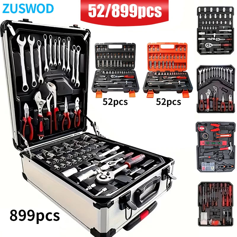 Professional Multifunctional Tool Kit for Home and Auto Repairs