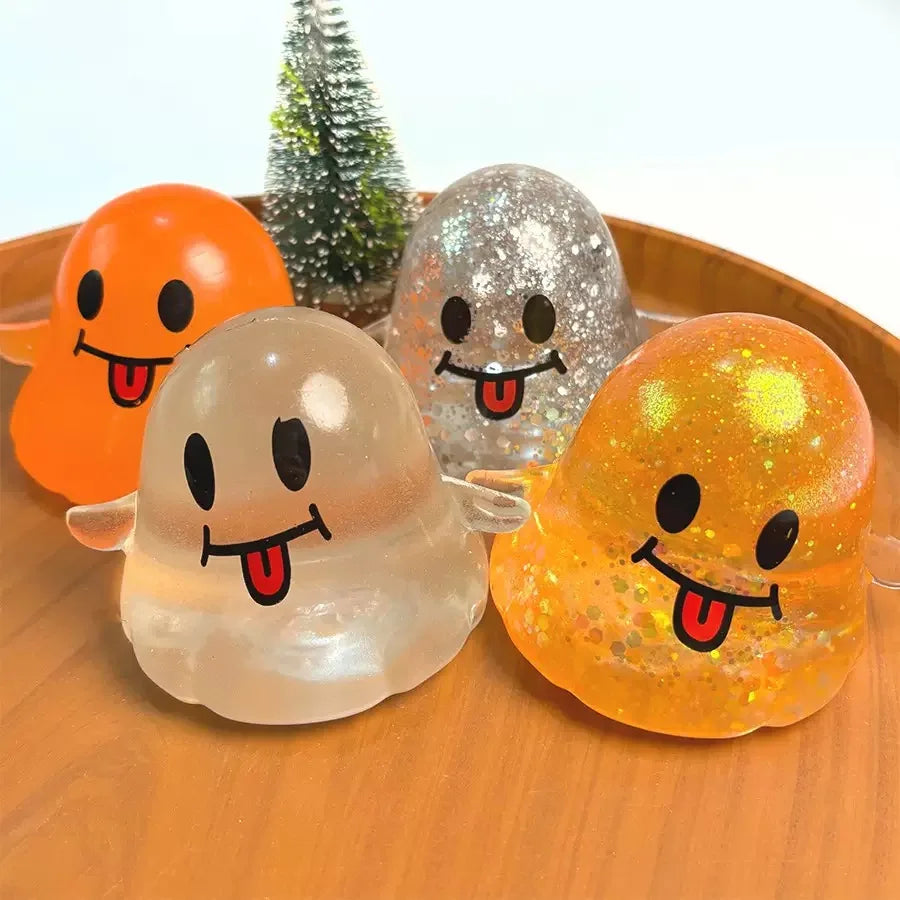 Realistic Ghost Squishy Toy for Halloween Stress Relief Fidget Fun