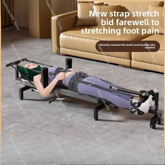 Mechanical Lumbar Stretcher For Spinal Traction And Back Pain Relief