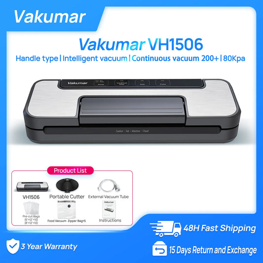 Vakumar Automatic Vacuum Sealer Machine For Sous Vide