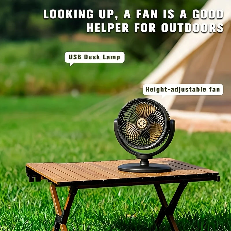 Portable USB Floor And Desktop Air Circulation Fan