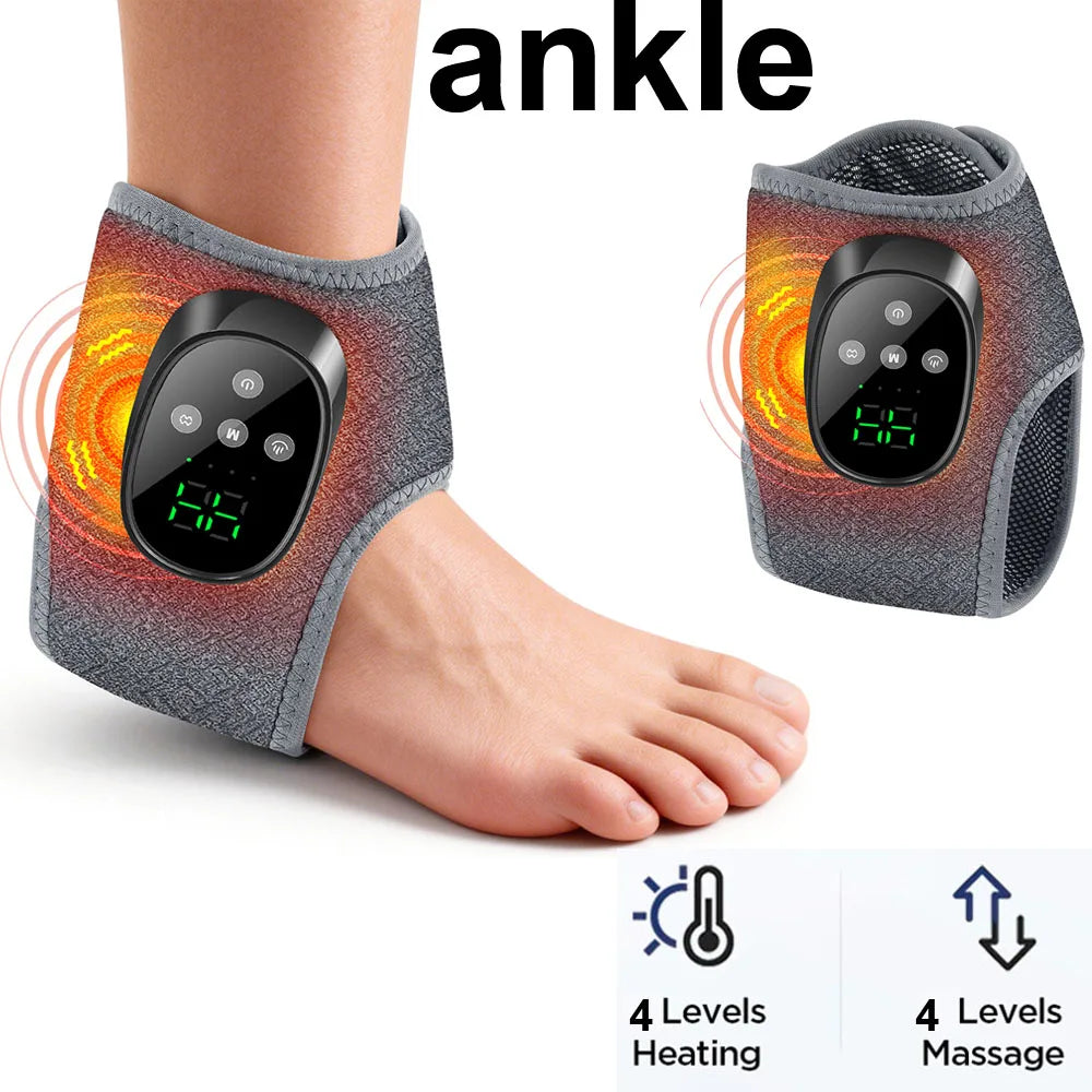 Hailicare Wireless Electric Heating Ankle Massage Brace