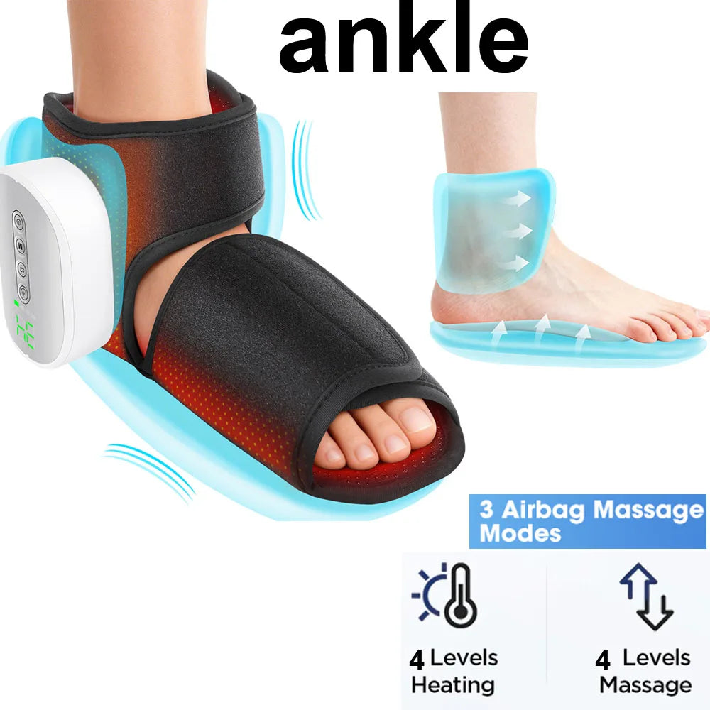 Hailicare Wireless Electric Heating Ankle Massage Brace