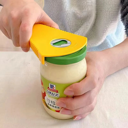 Multifunctional Stainless Steel Manual Can Bottle Jar Opener