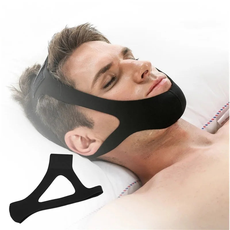 Adjustable Anti Snoring Chin Rest For Open Mouth Breathing Correction