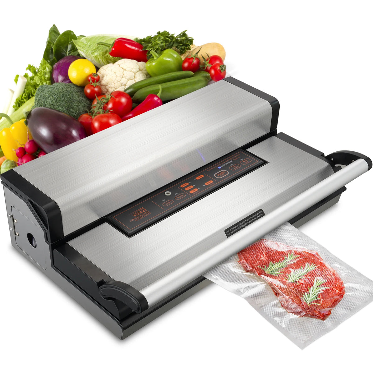 SucceBuy Commercial Automatic Vacuum Sealer for Food Packaging and Preservation