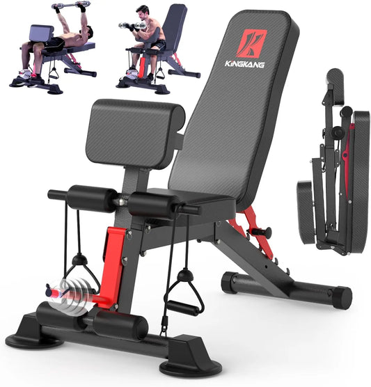 Foldable Multi Functional Dumbbell Weight Bench For Home Workouts