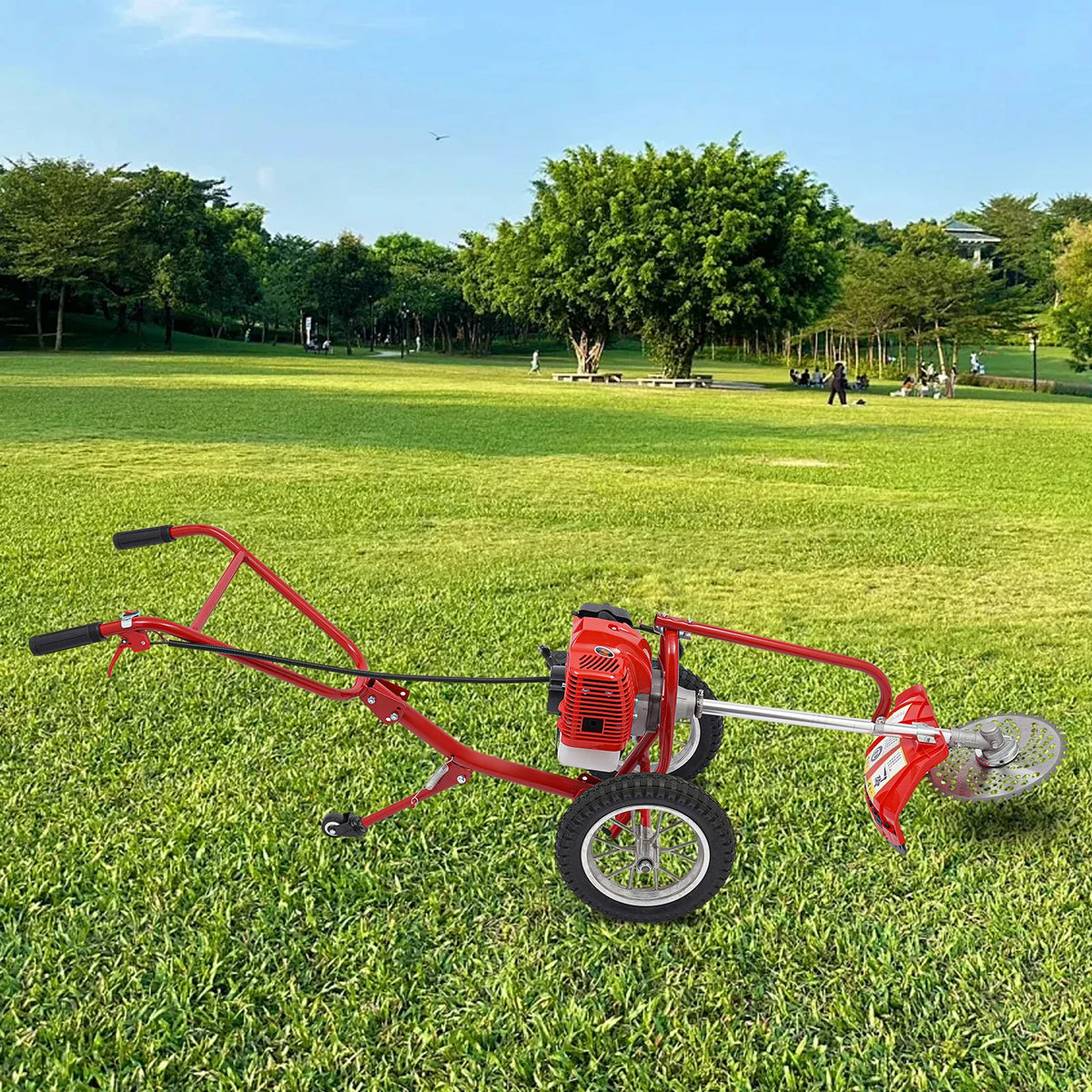 Heavy Duty Walk Behind Gasoline String Trimmer For Gardens