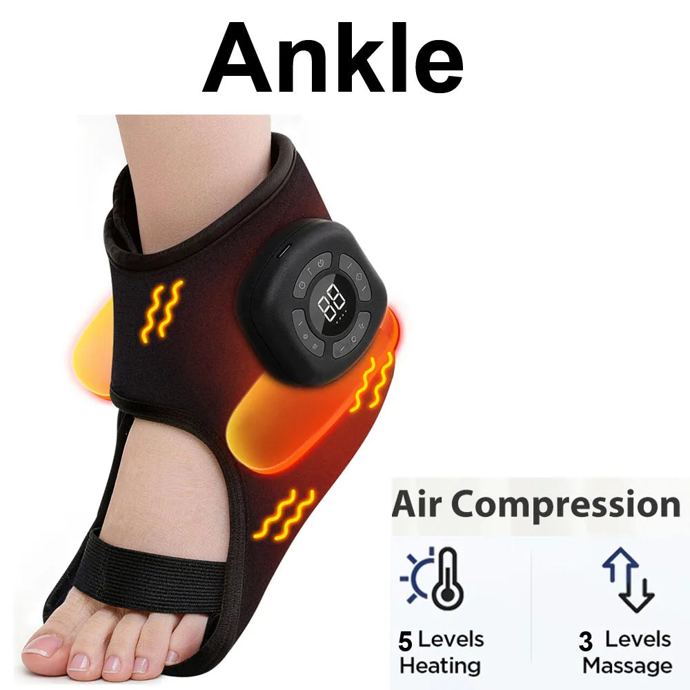 Hailicare Wireless Electric Heating Ankle Massage Brace