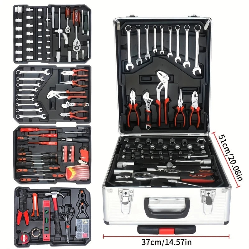 Professional Multifunctional Tool Kit for Home and Auto Repairs