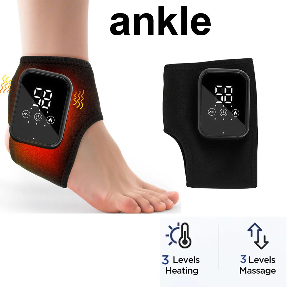 Hailicare Wireless Electric Heating Ankle Massage Brace