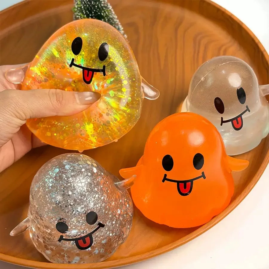 Realistic Ghost Squishy Toy for Halloween Stress Relief Fidget Fun