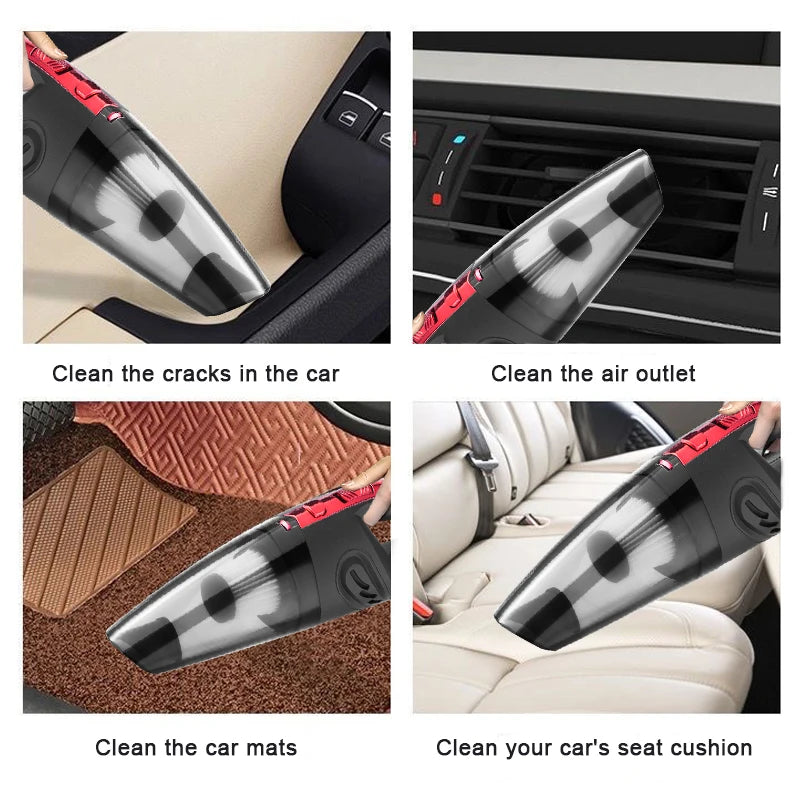 Cordless Handheld Rechargeable Vacuum Cleaner With Strong Suction