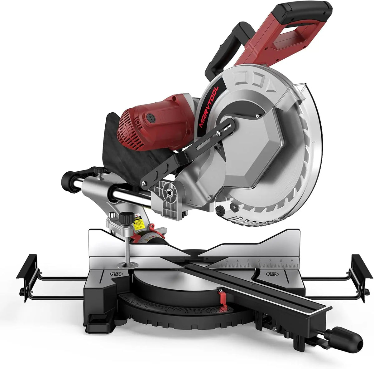 Marvtool Sliding Compound Miter Saw For Precision Cutting Power