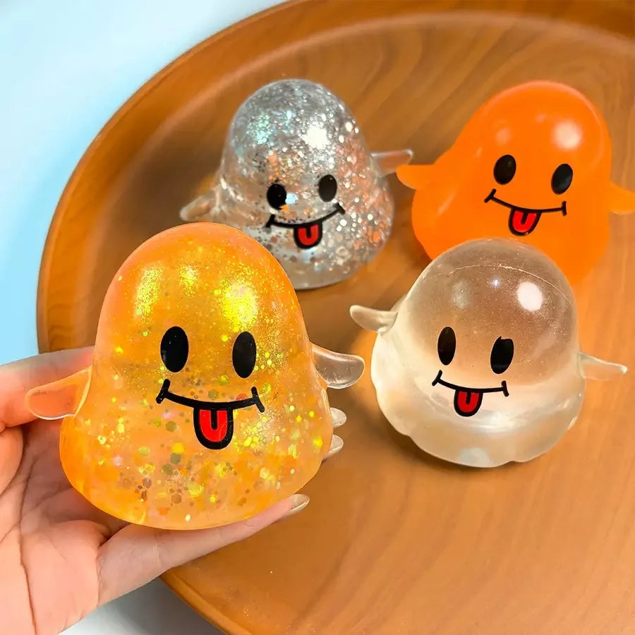 Realistic Ghost Squishy Toy for Halloween Stress Relief Fidget Fun