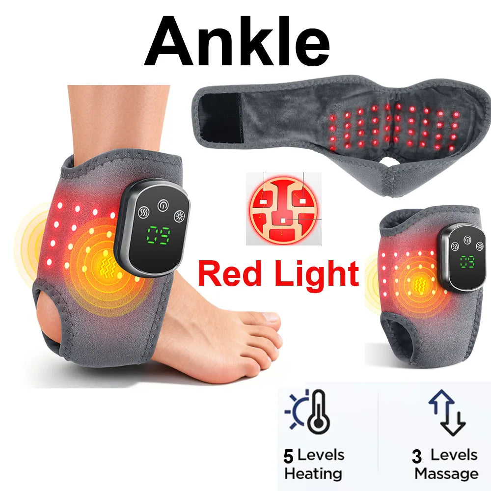 Hailicare Wireless Electric Heating Ankle Massage Brace