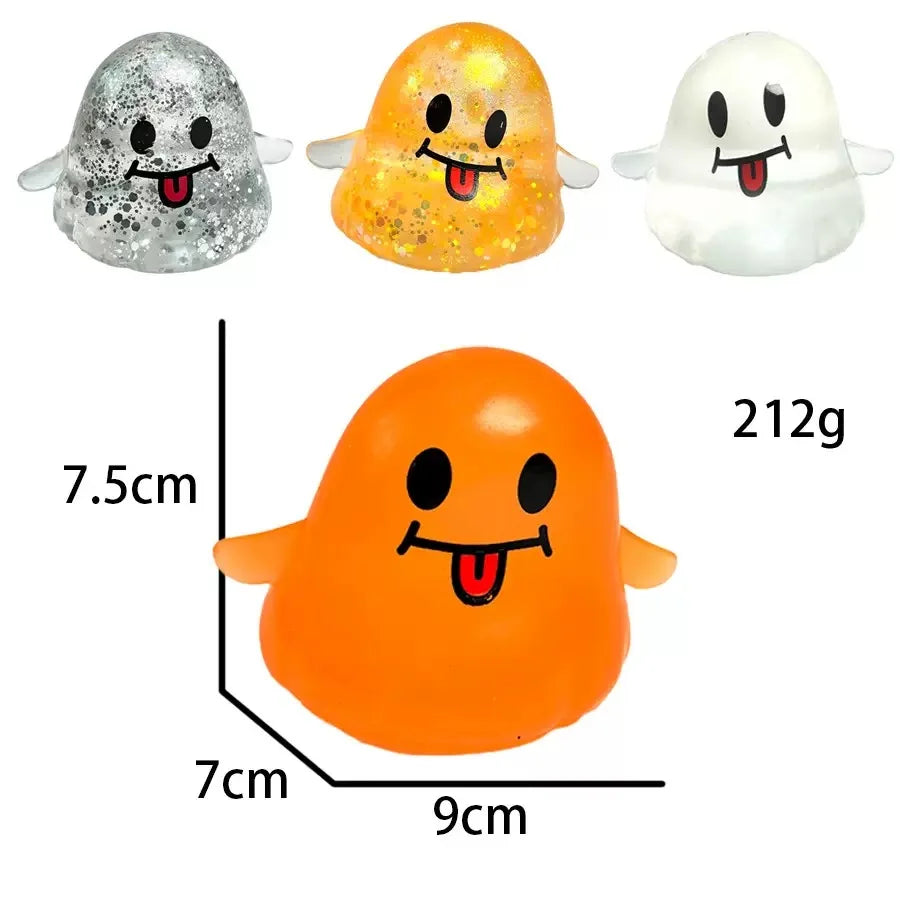 Realistic Ghost Squishy Toy for Halloween Stress Relief Fidget Fun