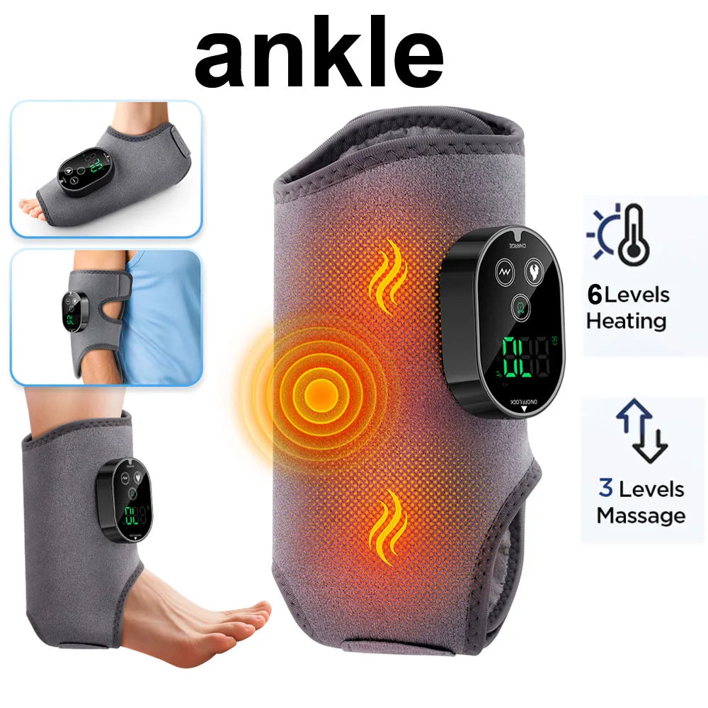 Hailicare Wireless Electric Heating Ankle Massage Brace