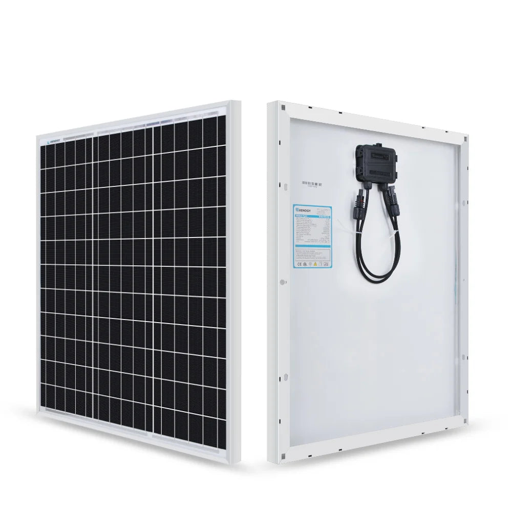 Renogy 50 Watt 12V Monocrystalline Solar Panel For RV Marine
