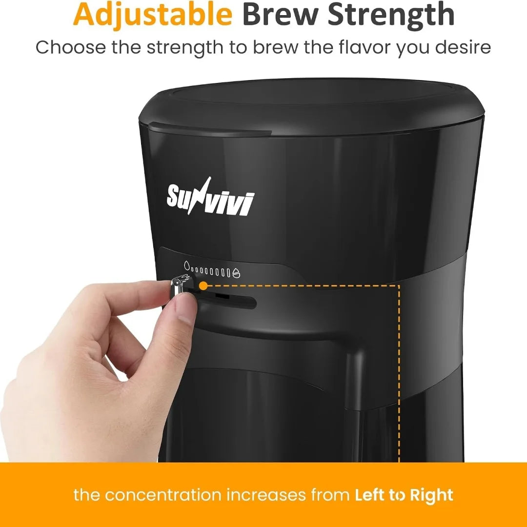 Portable Quick Cold Brew Coffee Maker For Home Office